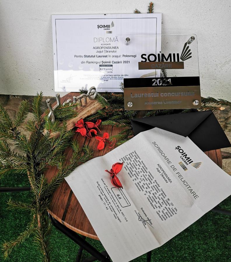 Jugul Taranului Agropensiune Polovragi, Gorjヴィラ エクステリア 写真
